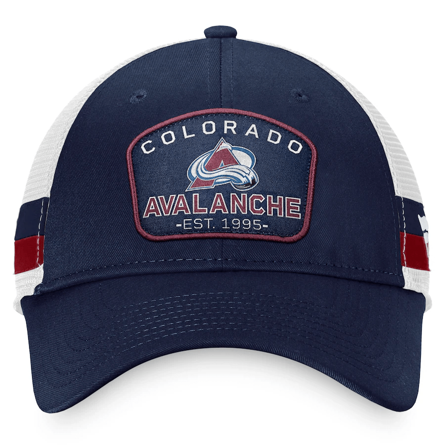Fanatics Fundamental Structured Trucker Hat - Colorado Avalanche - TheHockeyShop.com