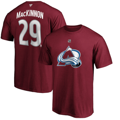 Fanatics Auth N&N Mens Shirt - Colorado Avalanche Nathan MacKinnon - The Hockey Shop Source For Sports