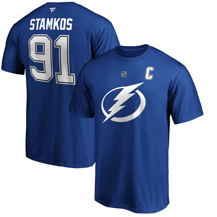 Fanatics Auth N&N Mens Shirt - Tampa Bay Lightning Steven Stamkos - The Hockey Shop Source For Sports
