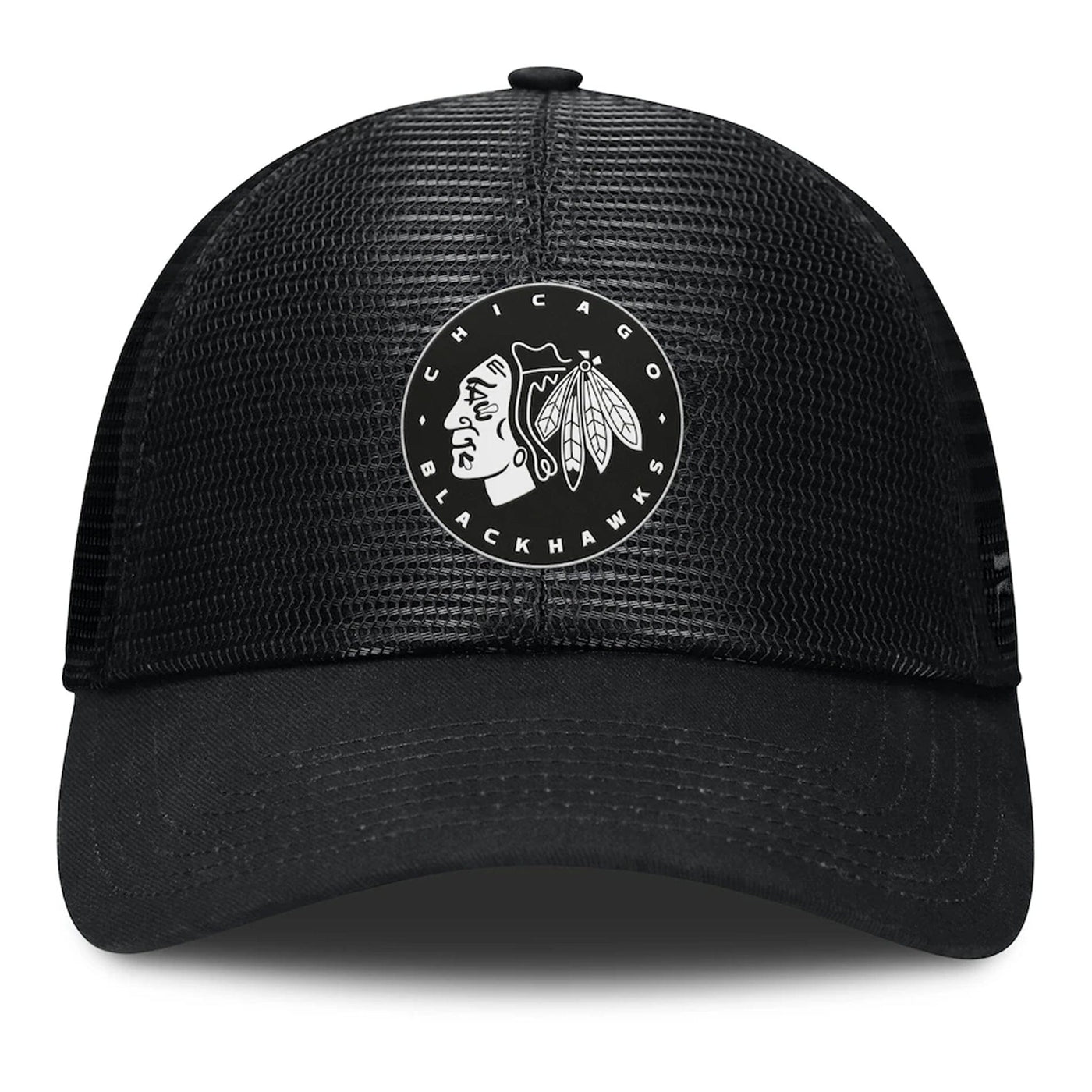 Fanatics Sin Bin Cotton Structured Adjustable Mesh Hat - Chicago Blackhawks - TheHockeyShop.com