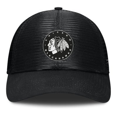 Fanatics Sin Bin Cotton Structured Adjustable Mesh Hat - Chicago Blackhawks - TheHockeyShop.com