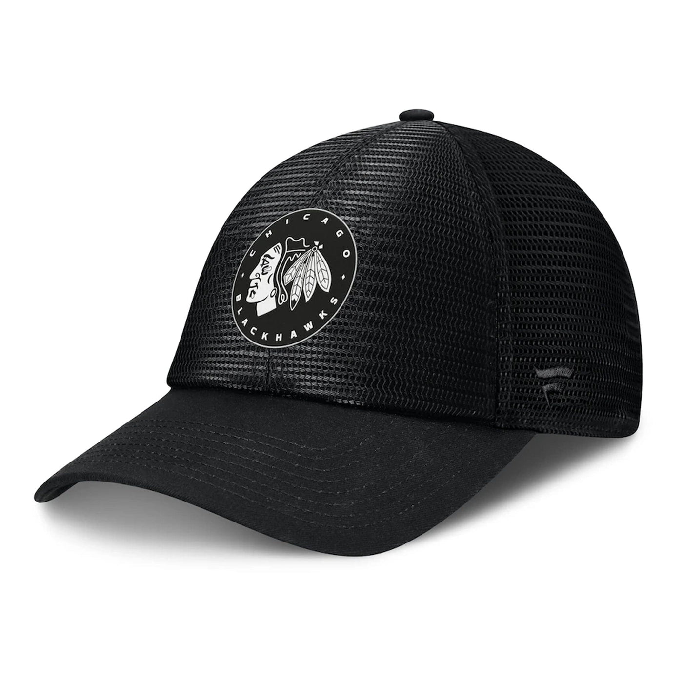 Fanatics Sin Bin Cotton Structured Adjustable Mesh Hat - Chicago Blackhawks - TheHockeyShop.com