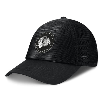 Fanatics Sin Bin Cotton Structured Adjustable Mesh Hat - Chicago Blackhawks - TheHockeyShop.com
