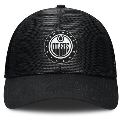 Fanatics Sin Bin Cotton Structured Adjustable Mesh Hat - Edmonton Oilers - TheHockeyShop.com