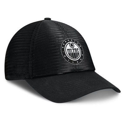 Fanatics Sin Bin Cotton Structured Adjustable Mesh Hat - Edmonton Oilers - TheHockeyShop.com