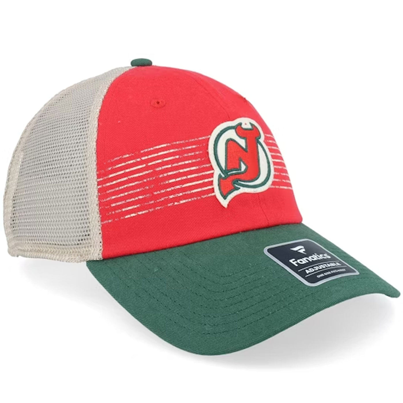 Fanatics Breakaway Cotton 5 Panel Unstructured Adjustable Hat - New Jersey Devils - TheHockeyShop.com