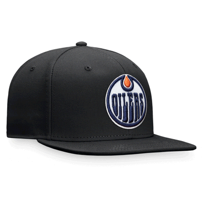 Fanatics Core Snap Back Hat - Edmonton Oilers - TheHockeyShop.com