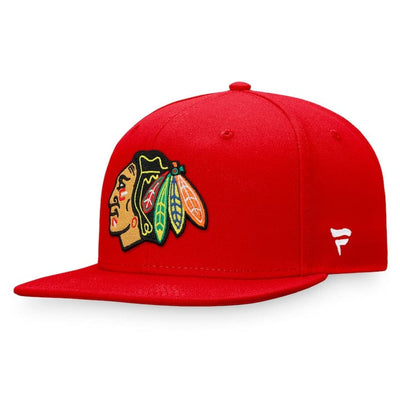 Fanatics Core Snapback Hat - Chicago Blackhawks Red - TheHockeyShop.com