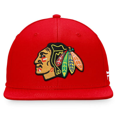 Fanatics Core Snapback Hat - Chicago Blackhawks Red - TheHockeyShop.com