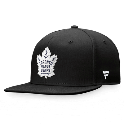 Fanatics Hats Fanatics Core Snapback Hat - Toronto Maple Leafs Black / OSFA - TheHockeyShop