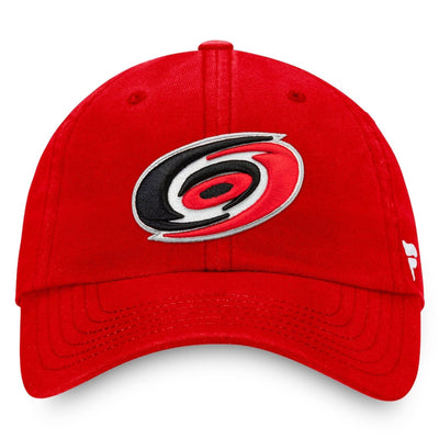 Fanatics Core Unstructured Primary Logo Adjustable Hat - Carolina Hurricanes - TheHockeyShop.com