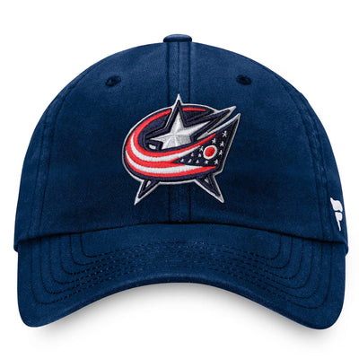 Fanatics Core Unstructured Primary Logo Adjustable Hat - Columbus Blue Jackets - TheHockeyShop.com