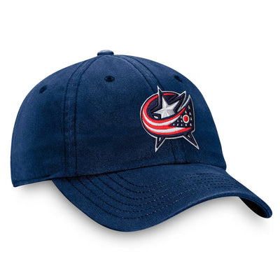 Fanatics Core Unstructured Primary Logo Adjustable Hat - Columbus Blue Jackets - TheHockeyShop.com