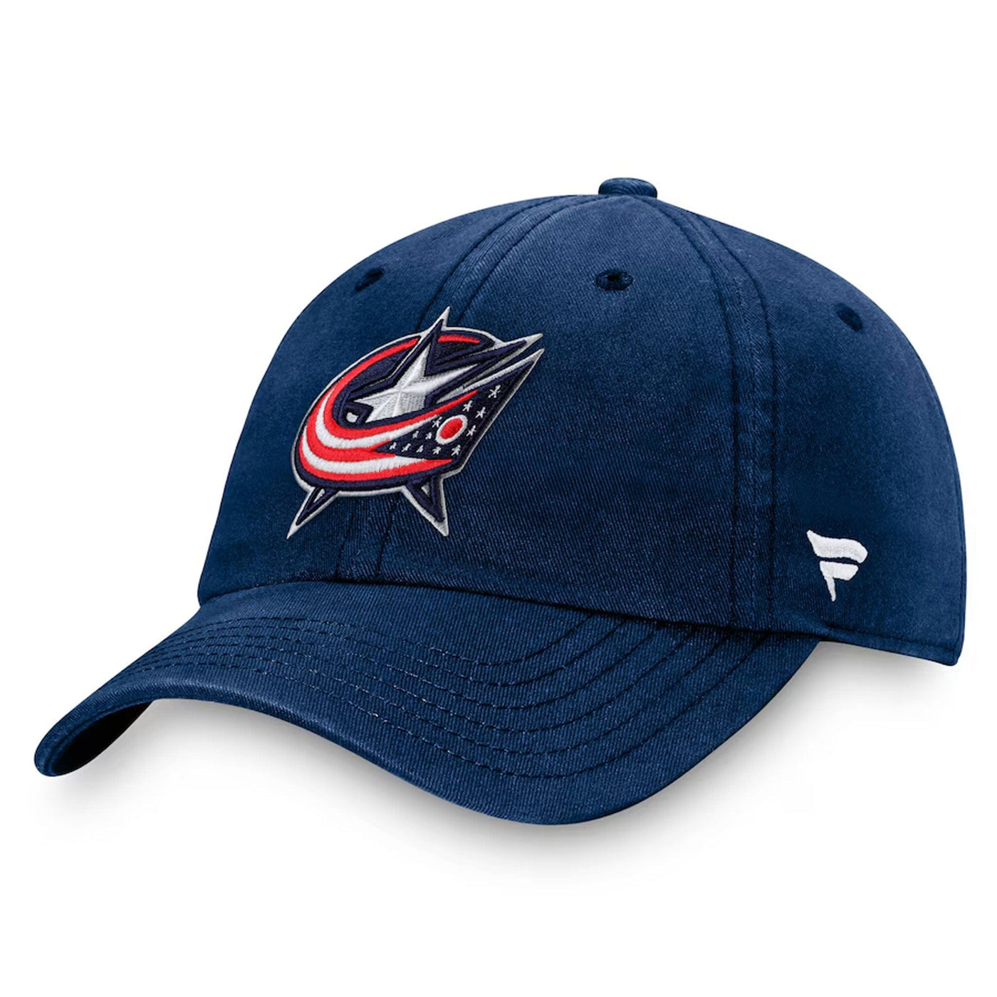 Fanatics Core Unstructured Primary Logo Adjustable Hat - Columbus Blue Jackets - TheHockeyShop.com