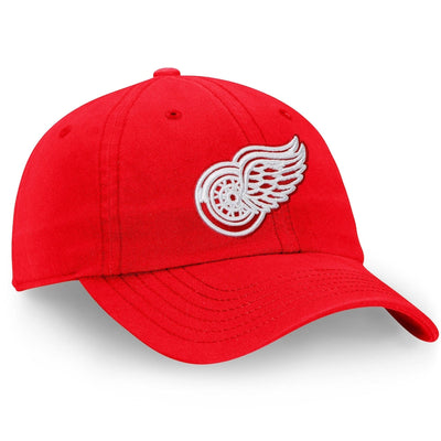 Fanatics Core Unstructured Primary Logo Adjustable Hat - Detroit Red Wings - TheHockeyShop.com