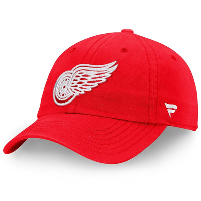 Fanatics Core Unstructured Primary Logo Adjustable Hat - Detroit Red Wings - TheHockeyShop.com