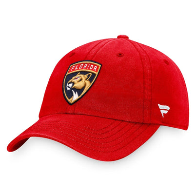 Fanatics Core Unstructured Primary Logo Adjustable Hat - Florida Panthers - TheHockeyShop.com