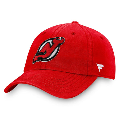 Fanatics Core Unstructured Primary Logo Adjustable Hat - New Jersey Devils - TheHockeyShop.com