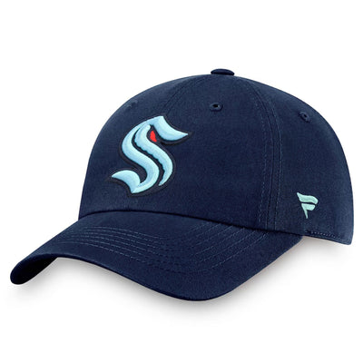 Fanatics Core Unstructured Primary Logo Adjustable Hat - Seattle Kraken - TheHockeyShop.com