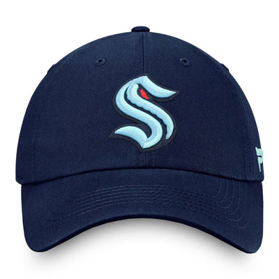 Fanatics Core Unstructured Primary Logo Adjustable Hat - Seattle Kraken - TheHockeyShop.com