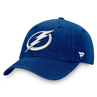 Fanatics Core Unstructured Primary Logo Adjustable Hat - Tampa Bay Lightning - TheHockeyShop.com