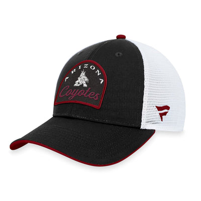 Fanatics Fundamental Structured Trucker Hat - Arizona Coyotes - TheHockeyShop.com
