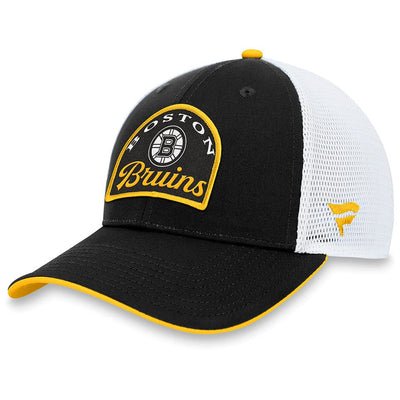 Fanatics Fundamental Structured Trucker Hat - Boston Bruins - TheHockeyShop.com