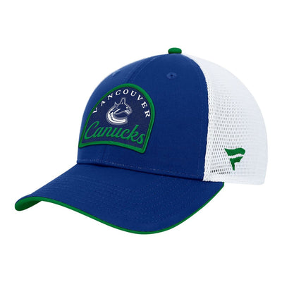 Fanatics Fundamental Structured Trucker Hat - Vancouver Canucks - TheHockeyShop.com