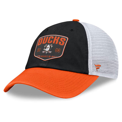 Fanatics One-Timer Cotton Structured Adjustable Mesh Hat - Anaheim Ducks - TheHockeyShop.com
