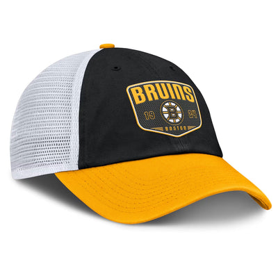 Fanatics One-Timer Cotton Structured Adjustable Mesh Hat - Boston Bruins - TheHockeyShop.com