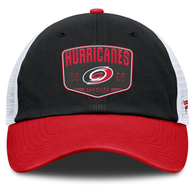 Fanatics One-Timer Cotton Structured Adjustable Mesh Hat - Carolina Hurricanes - TheHockeyShop.com