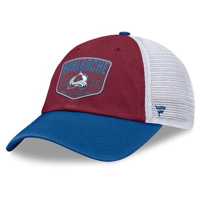 Fanatics One-Timer Cotton Structured Adjustable Mesh Hat - Colorado Avalanche - TheHockeyShop.com