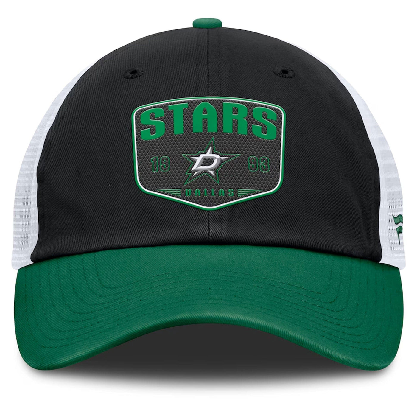 Fanatics One-Timer Cotton Structured Adjustable Mesh Hat - Dallas Stars - TheHockeyShop.com