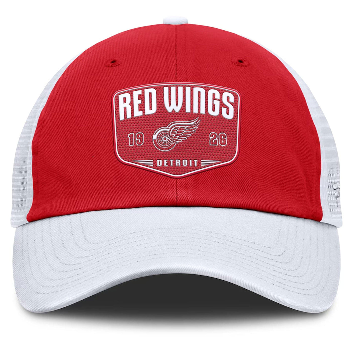 Fanatics One-Timer Cotton Structured Adjustable Mesh Hat - Detroit Red Wings - TheHockeyShop.com
