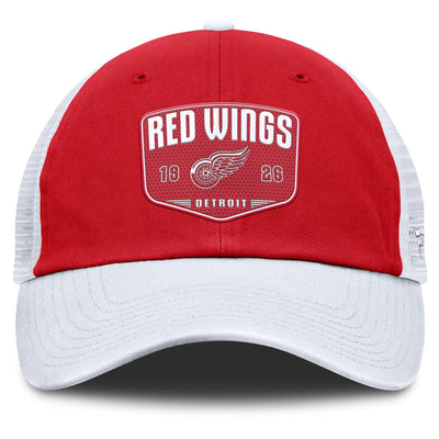Fanatics One-Timer Cotton Structured Adjustable Mesh Hat - Detroit Red Wings - TheHockeyShop.com