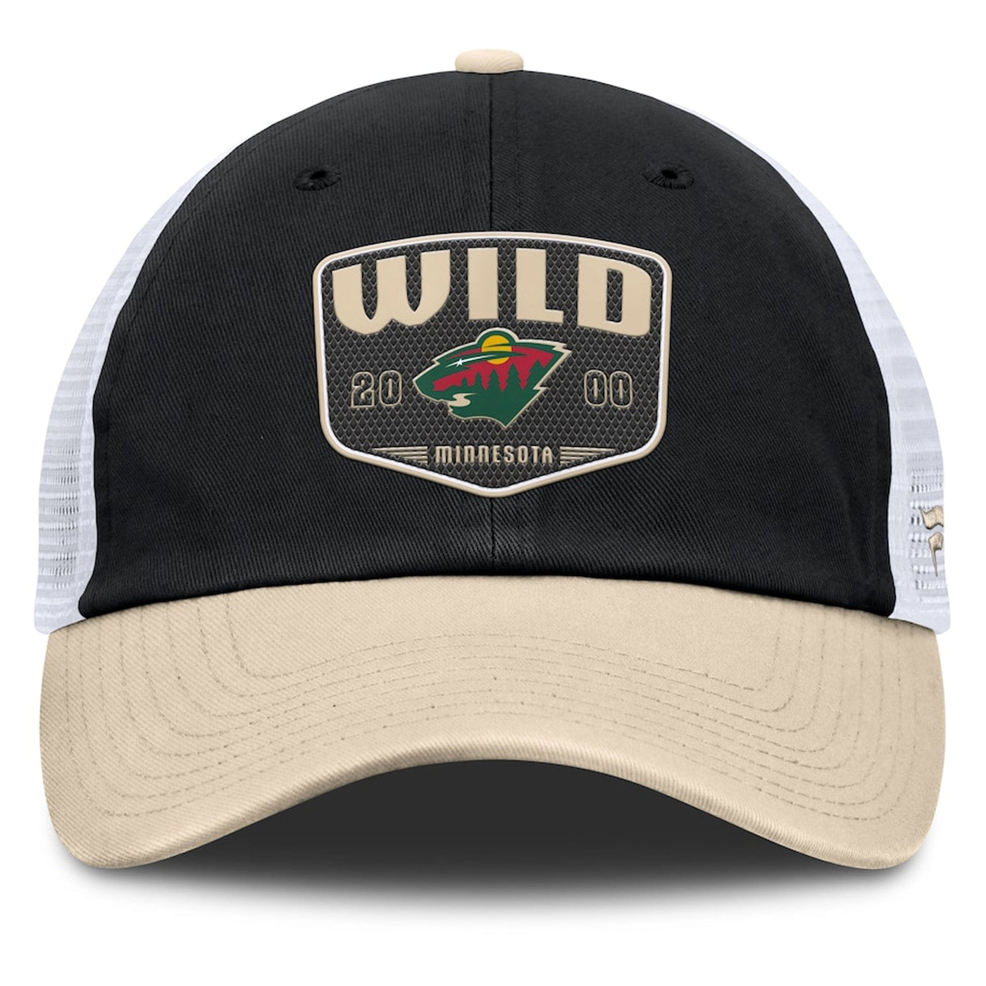 Fanatics One-Timer Cotton Structured Adjustable Mesh Hat - Minnesota Wild - TheHockeyShop.com