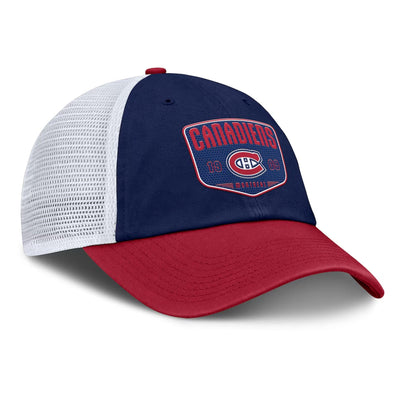 Fanatics One-Timer Cotton Structured Adjustable Mesh Hat - Montreal Canadiens - TheHockeyShop.com