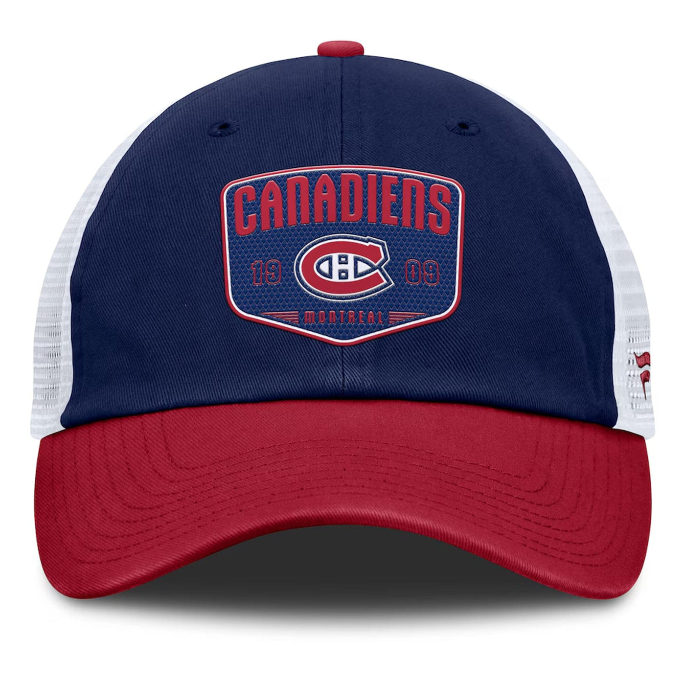 Fanatics One-Timer Cotton Structured Adjustable Mesh Hat - Montreal Canadiens - TheHockeyShop.com