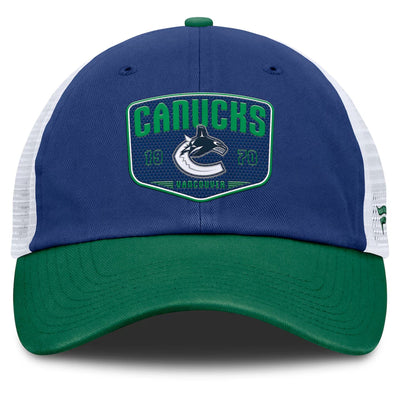 Fanatics One-Timer Cotton Structured Adjustable Mesh Hat - Vancouver Canucks - TheHockeyShop.com