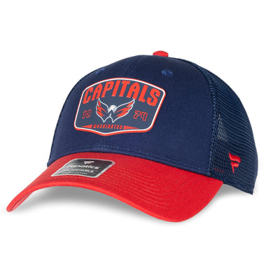 Fanatics One-Timer Cotton Structured Adjustable Mesh Hat - Washington Capitals - TheHockeyShop.com