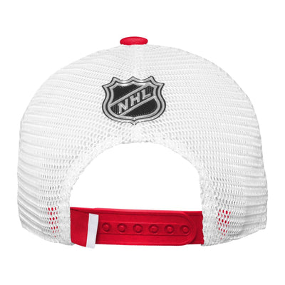 Outer Stuff NHL Draft Structured Trucker Youth Hat - Detroit Red Wings - TheHockeyShop.com