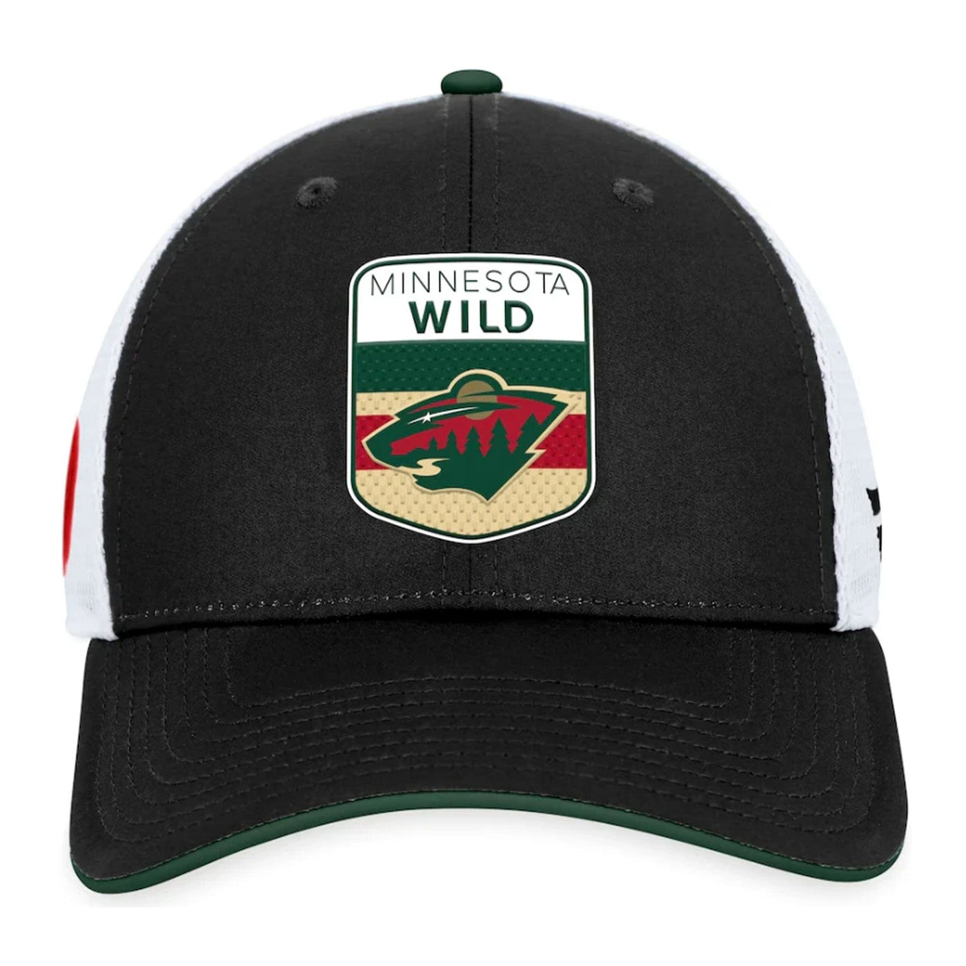 Outer Stuff NHL Draft Structured Trucker Youth Hat - Minnesota Wild - TheHockeyShop.com