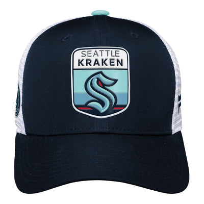 Outer Stuff NHL Draft Structured Trucker Youth Hat - Seattle Kraken - TheHockeyShop.com
