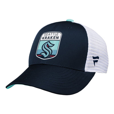 Outer Stuff NHL Draft Structured Trucker Youth Hat - Seattle Kraken - TheHockeyShop.com