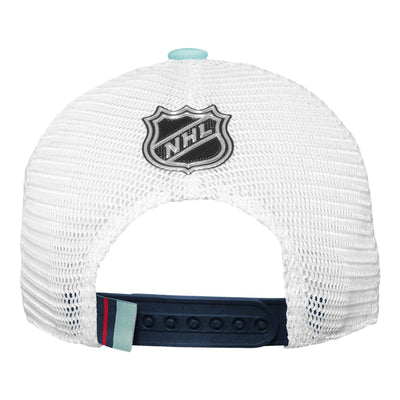 Outer Stuff NHL Draft Structured Trucker Youth Hat - Seattle Kraken - TheHockeyShop.com
