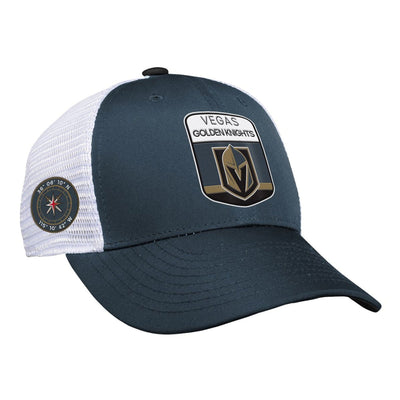 Outer Stuff NHL Draft Structured Trucker Youth Hat - Vegas Golden Knights - TheHockeyShop.com