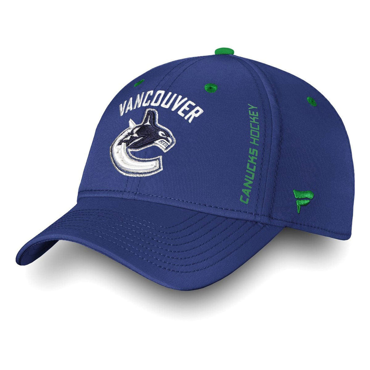 Vancouver Canucks Fanatics NHL Authentic Pro Rinkside Speed Flex Hat (2018) - The Hockey Shop Source For Sports