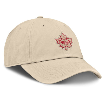 Women's Canada Fanatics Natural 2025 4 Nations Face-Off Adjustable Hat - TheHockeyShop.com