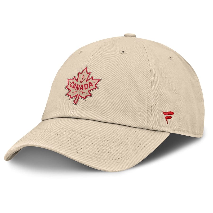 Women's Canada Fanatics Natural 2025 4 Nations Face-Off Adjustable Hat - TheHockeyShop.com