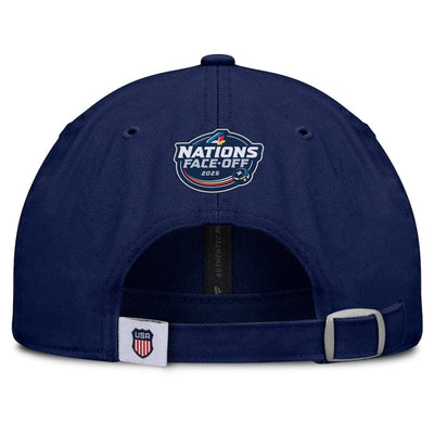 Women's USA Fanatics Navy 2025 4 Nations Face-Off Adjustable Hat - TheHockeyShop.com